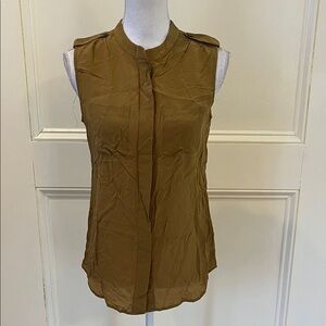 Banana Republic Sleeveless Silk Blouse